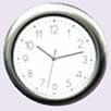 3d Clock ChromeA